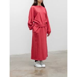 NWT Ichi Sweatskirt In Red - OS